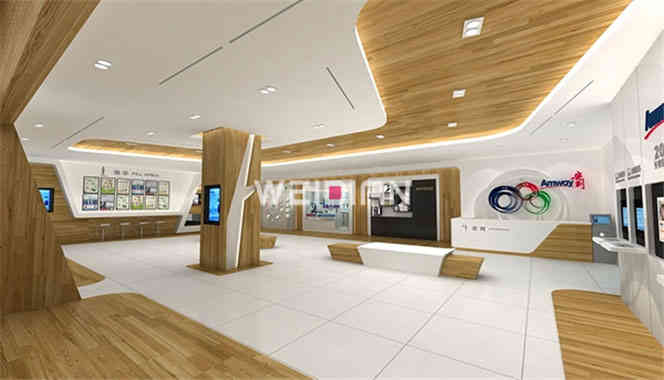 安利企業(yè)展廳設(shè)計(jì)方案