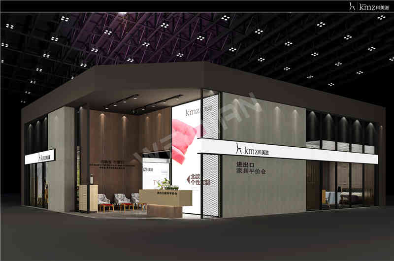 廣州展覽裝飾設(shè)計(jì)公司助力科美滋廣州國(guó)際家具展覽會(huì)Ciff展覽、展臺(tái)設(shè)計(jì)搭建
